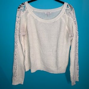 Lace Detail Sweater